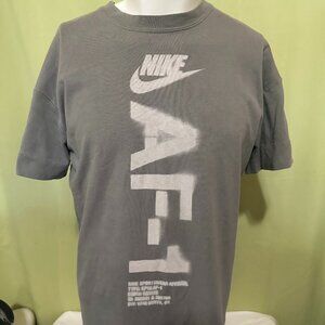 Nike AF-1 Air Force One's Men's Green Shirt Medium